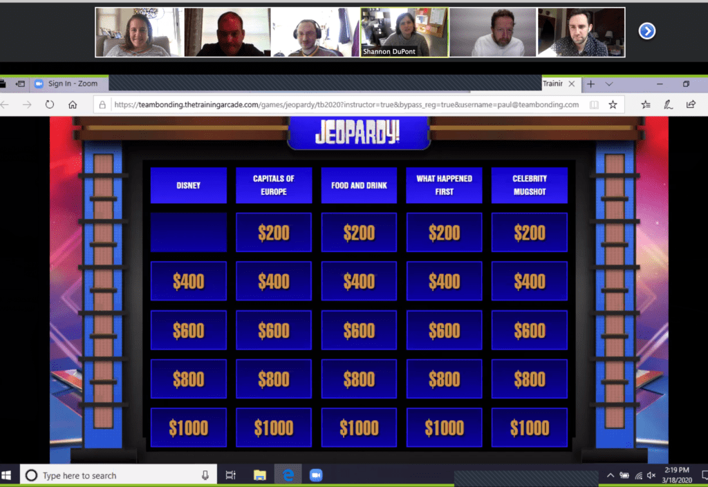 Jeopardy Clue Screen Generator